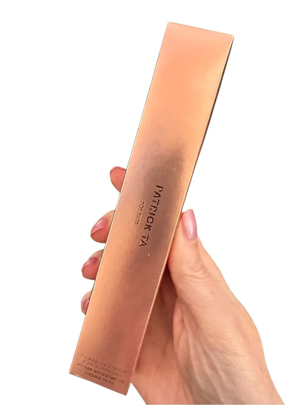 Patrick Ta Dual Ended Foundation Brush Vegan Makeup Brush No. 2 BNIB